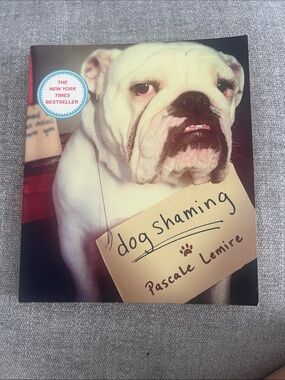 Dog Shaming Book - White Cover